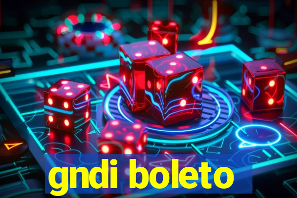 gndi boleto